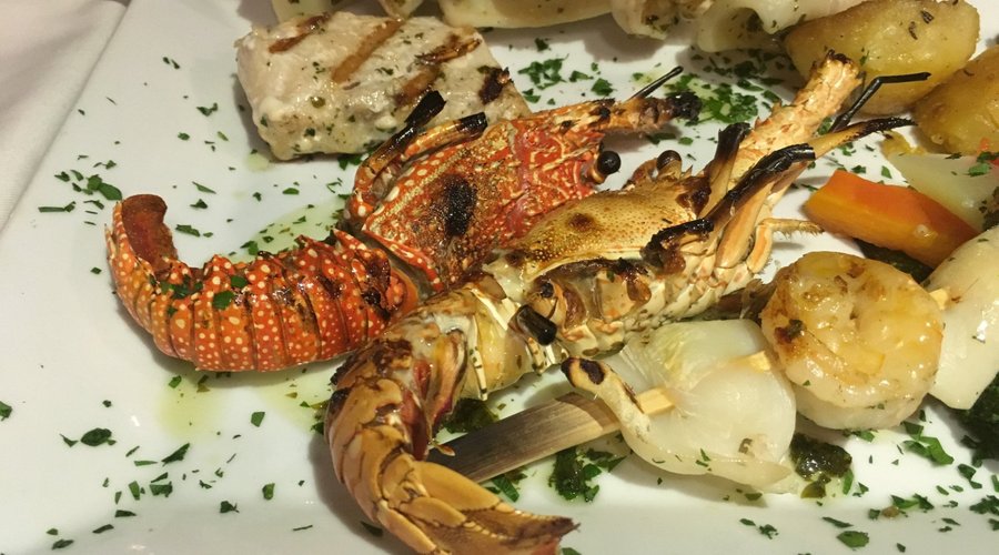 Plateau de fruits de mer grillés