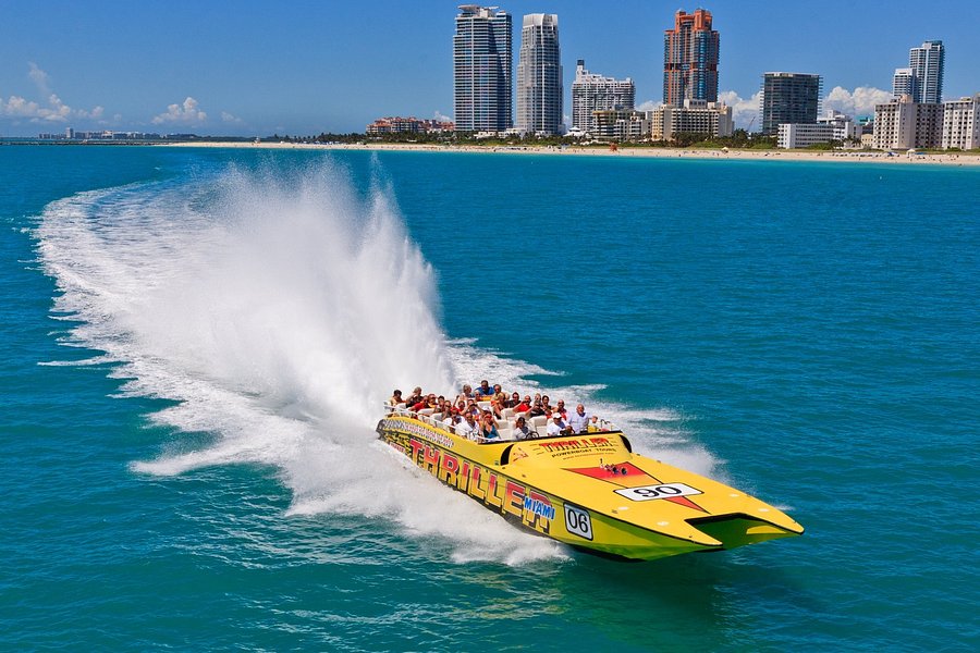 high speed boat tour miami