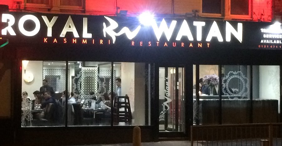 Front of the restaurant 