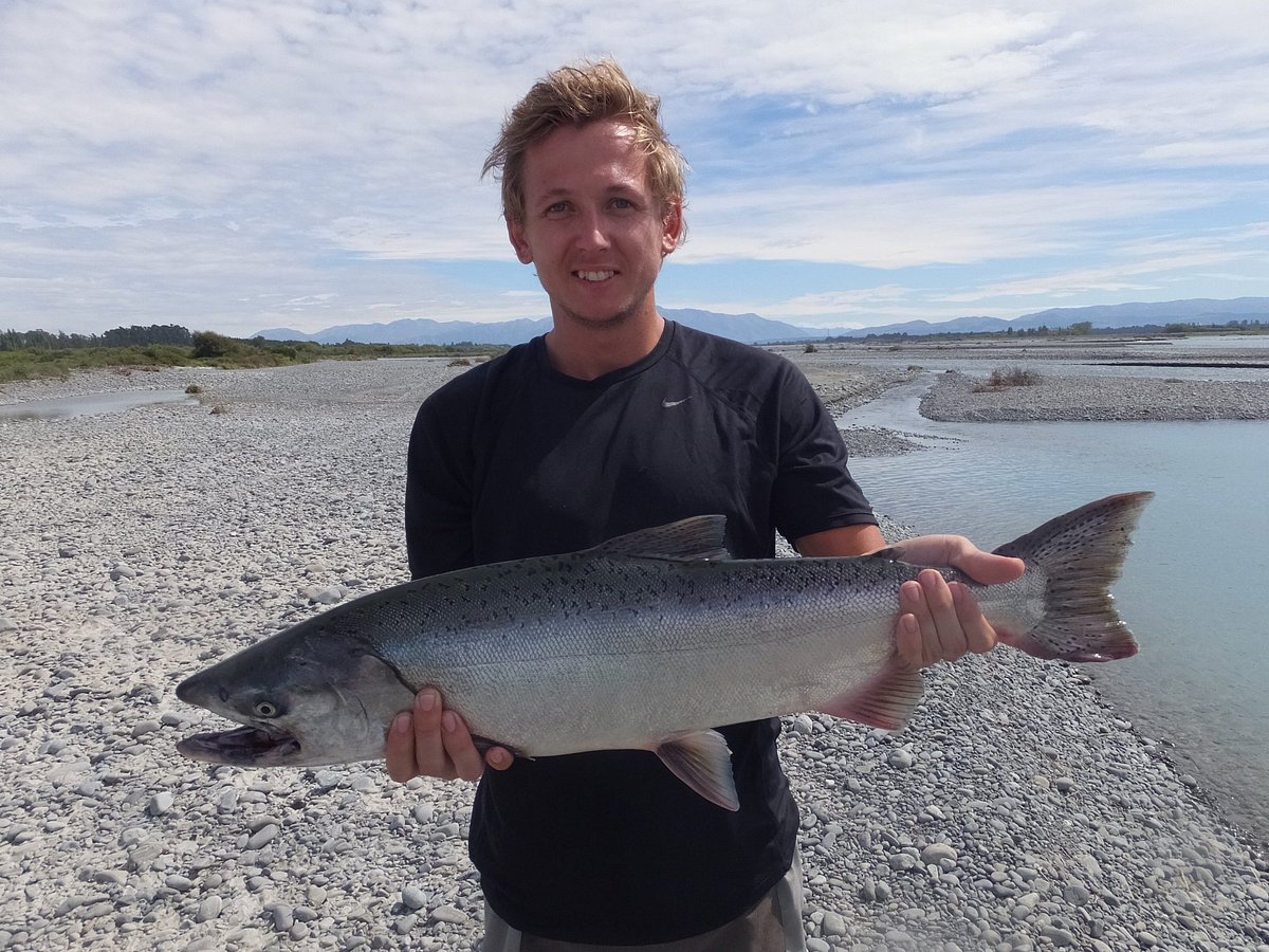 Salmon Fishing - Braided Rivers Fishing Guides  Activity in Christchurch -  Canterbury, New Zealand