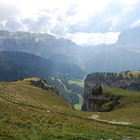 il tratto verso il rifugio Stevia