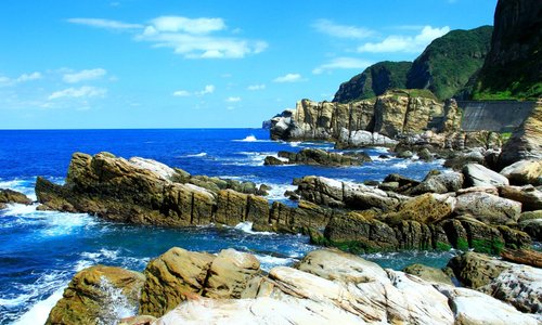 Sea view at North-coast, Taiwan