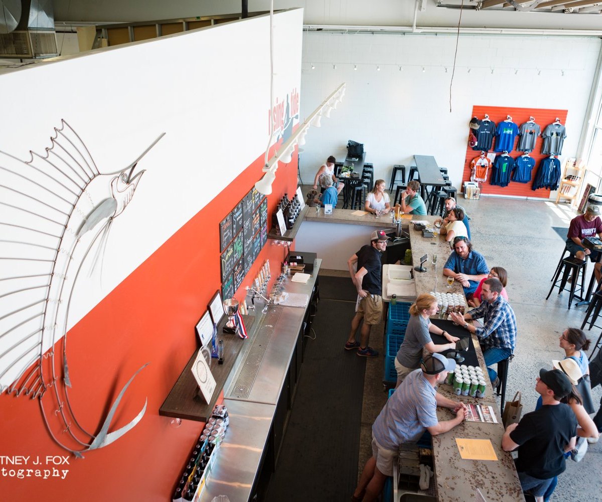 Tasting Room  Rising Tide Brewing