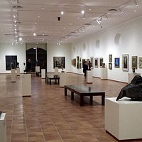 Overall view inside the museum