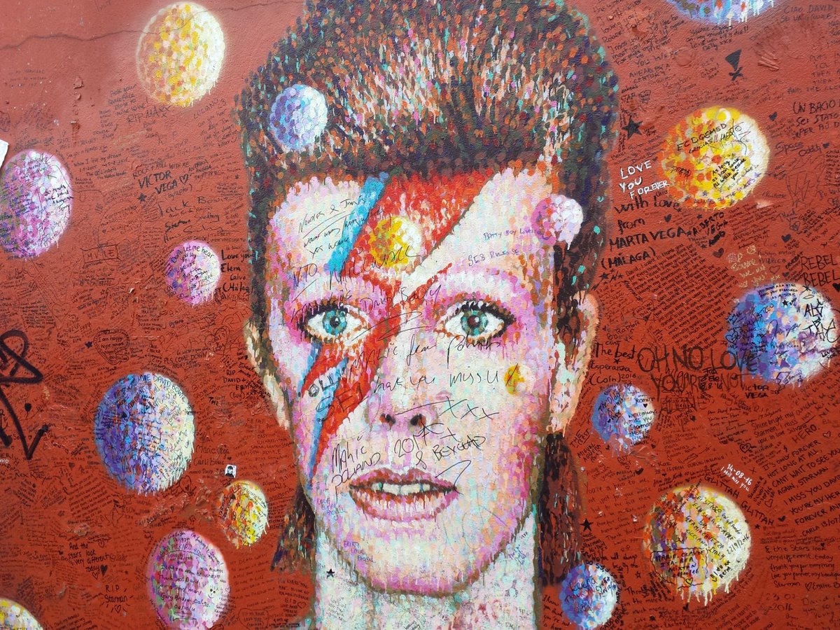 David Bowie Memorial, London