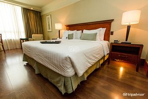 Regal Pacific Puerto Madero in Buenos Aires, image may contain: Flooring, Furniture, Bed, Bedroom