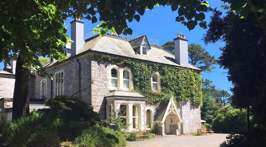 Front of the Manor