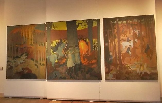 Some of Maurice Denis's paintings you will see.