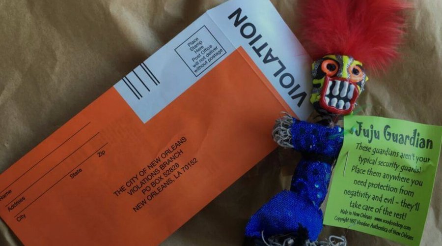 My husband didn't believe so the doll didn't protect him