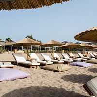 Soros Beach! - Umbrella Sets & Pillows!