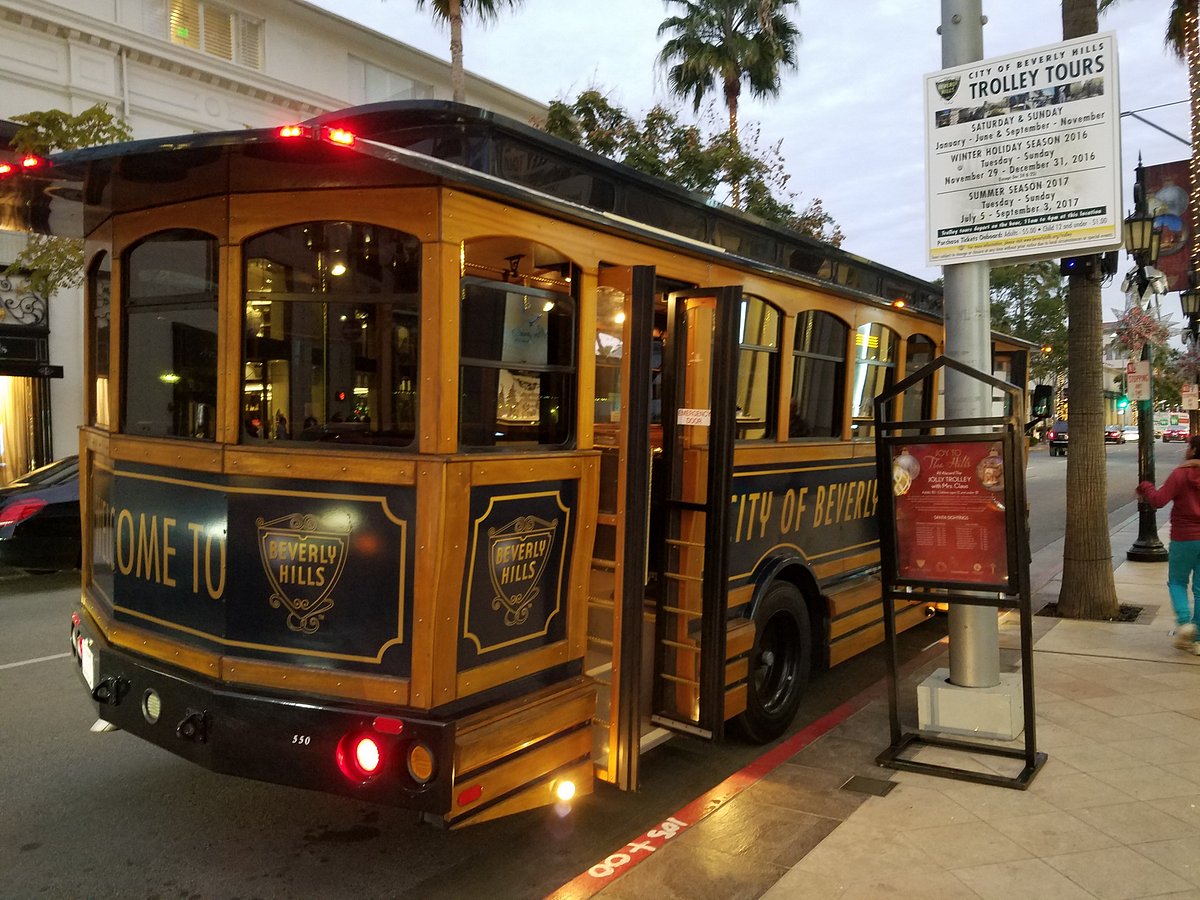 beverly hills bus tour