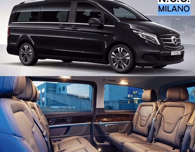 Taxi from & to Milan by Mercedes Viano