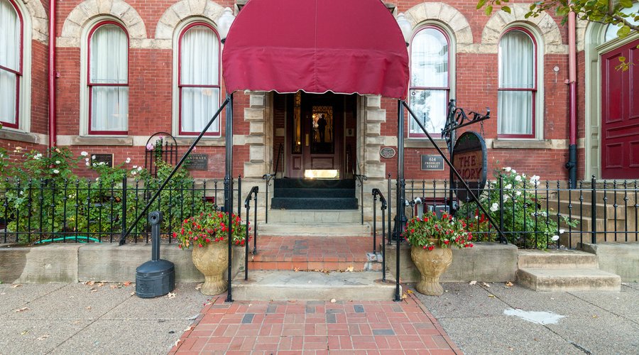 Entrance at The Priory Hotel