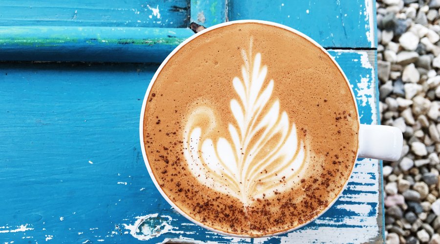 The cappuccino never gets old.