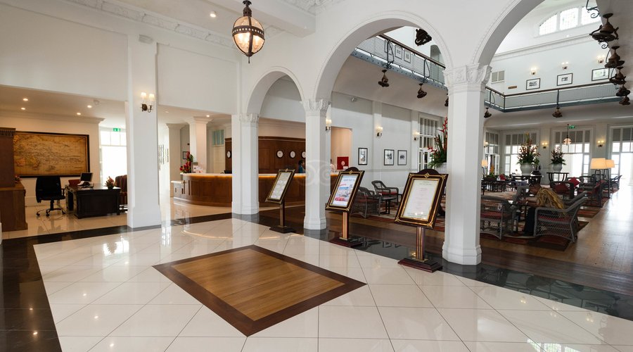 Lobby at the Grand Pacific Hotel
