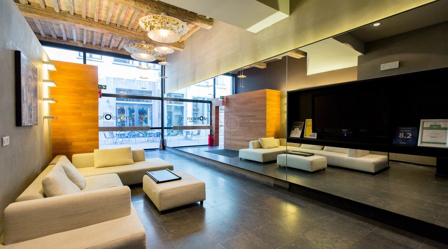 Lobby at the Hotel Matelote