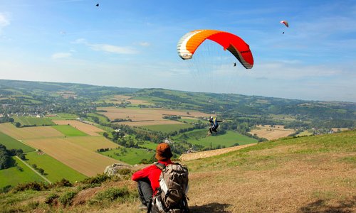 Parapente en Suisse Normande - Photo Grégory Wait