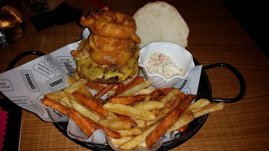 Mike Carter hamburger