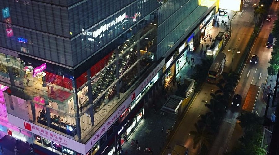 Vista hacia Nathan Road