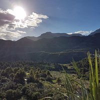 View from Mirador de El Ingenio near Santa Lucia, Gran Canaria.