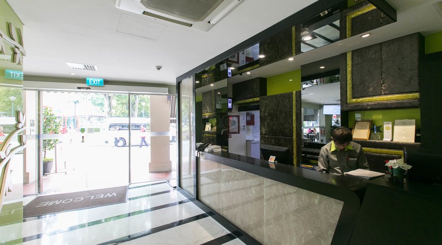 Lobby at the J8 Hotel