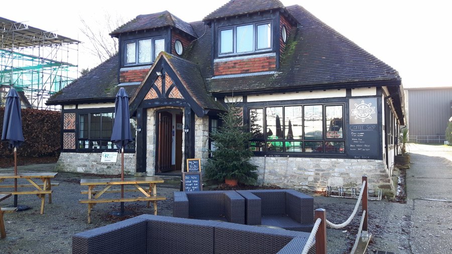 Front of Cafe