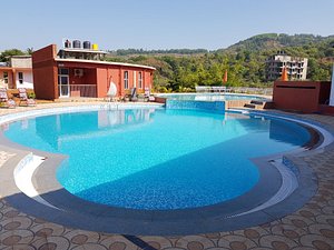 Arthigamya Resort & Spa in Gokarna, image may contain: Villa, Hotel, Resort, Pool