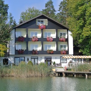 Pension Haus am See Vorderansicht Seeseite