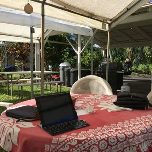 Outdoor seating