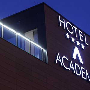 Hotel Academia in Zagreb, image may contain: Home Decor, Dorm Room, Furniture, Bed