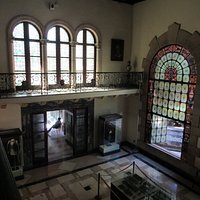 inside museum
