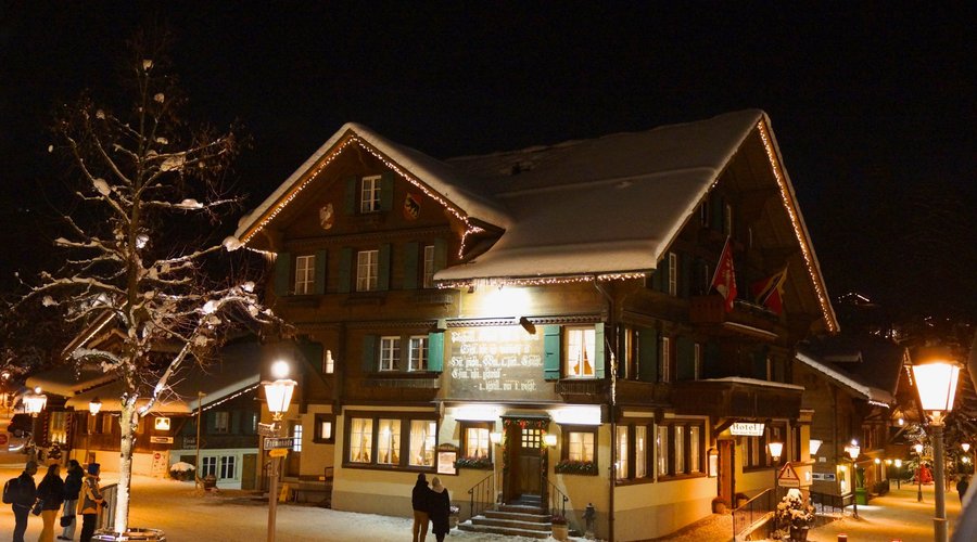 Posthotel Rössli Winterbild