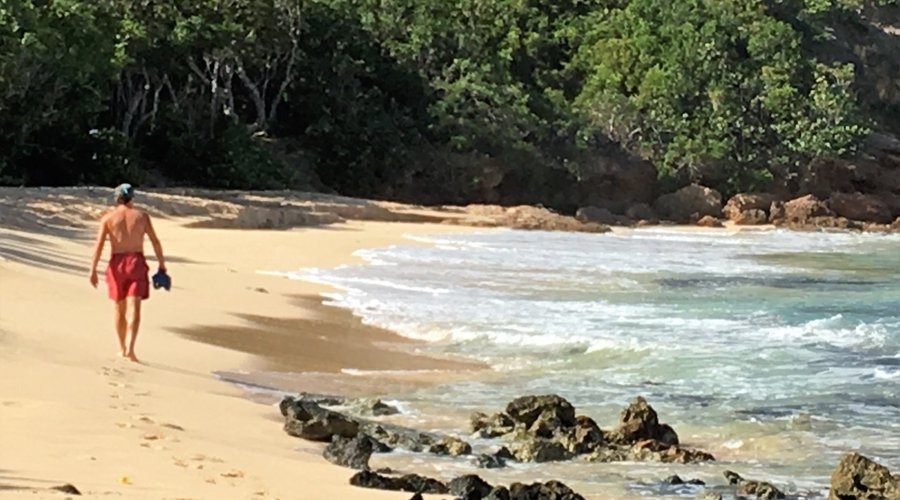 The beach at Masara Resort