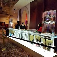 Ice Sculpture in the Casino