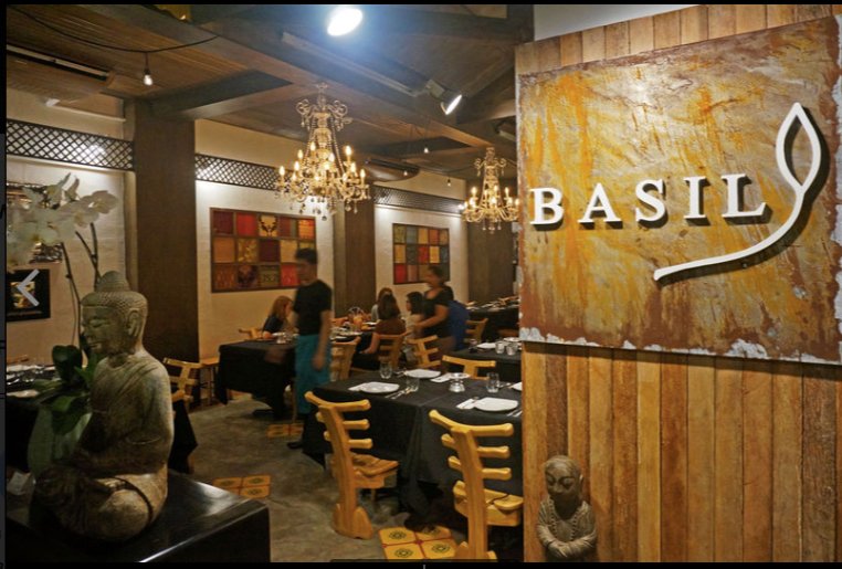 Basil restaurant discount