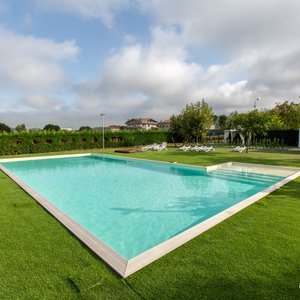 The Pool at the Hotel Ristorante Casa Rossa