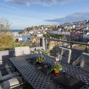 what a fantastic place to relax whilst taking in the beautiful panoramic views of Brixham 