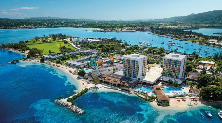 Aerial view of Sunscape Splash Montego Bay