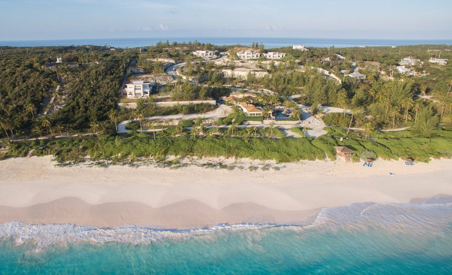 Aerial view of Sky Beach Club