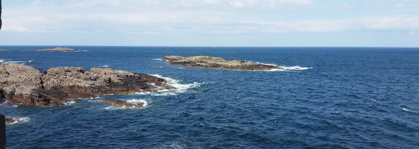 Looking out towards the Atlantic Ocean