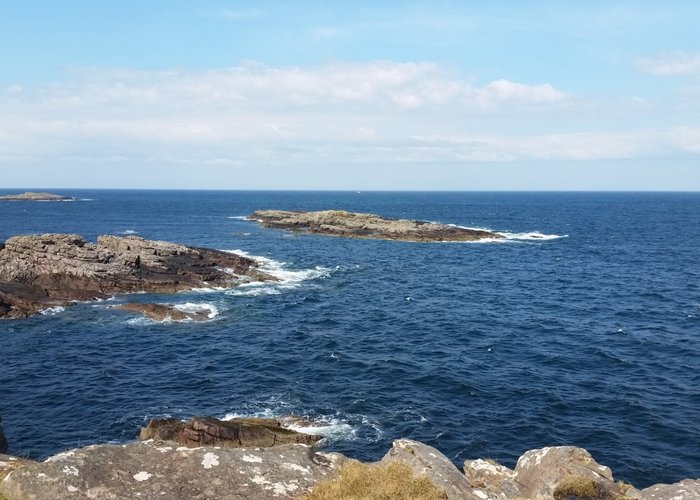 Looking out towards the Atlantic Ocean
