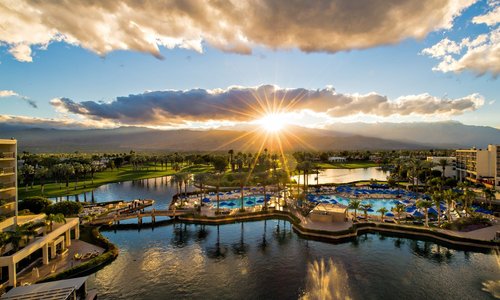 Sunrise at JW Marriott Desert Springs Resort & Spa