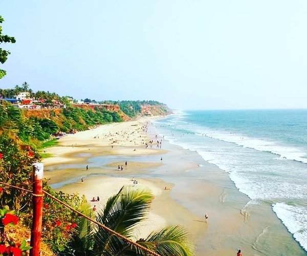 Discover Thiruvananthapuram: Your Ultimate Kerala Travel Guide for Tourists - Exploring the Scenic Varkala Beach and Cliffs