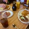 Eggs over light, cheese grits, wheat toast, bacon and coffee 😋 : r/ wafflehouse