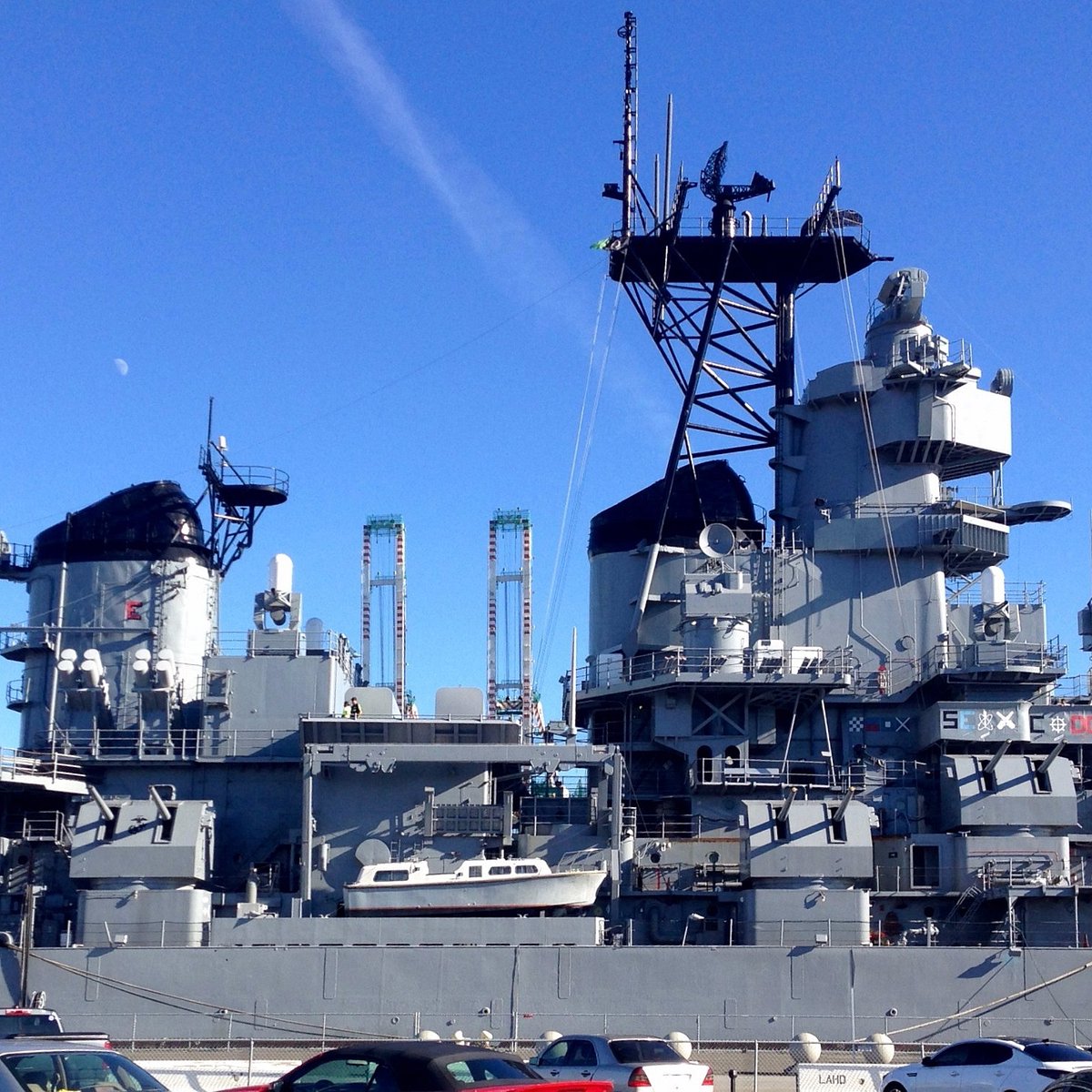 Ambacht luchthaven Uitwisseling Battleship USS Iowa Museum, Los Angeles