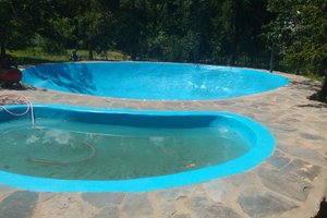 Piscina e praia