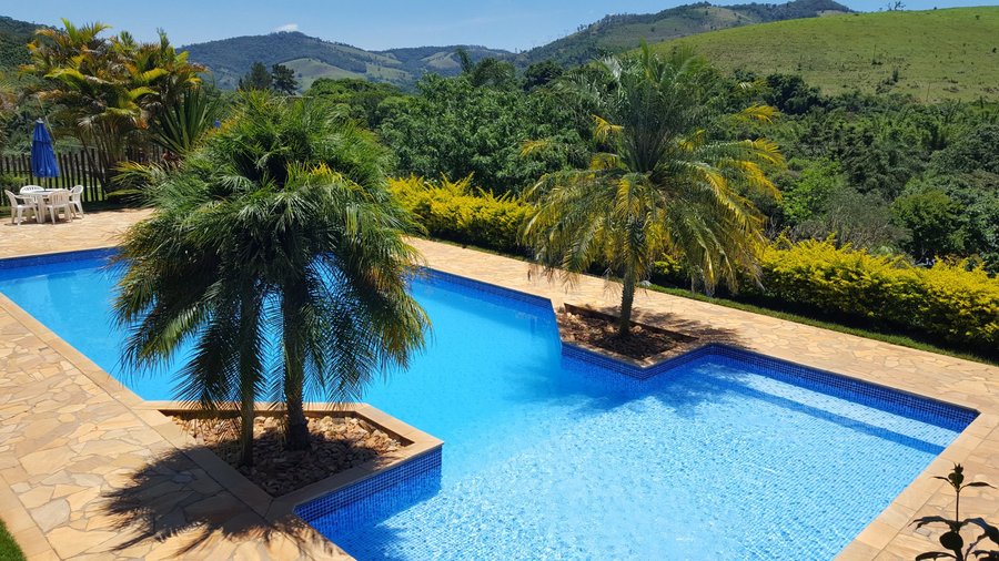 Piscina com aquecimento solar adulto e infantil