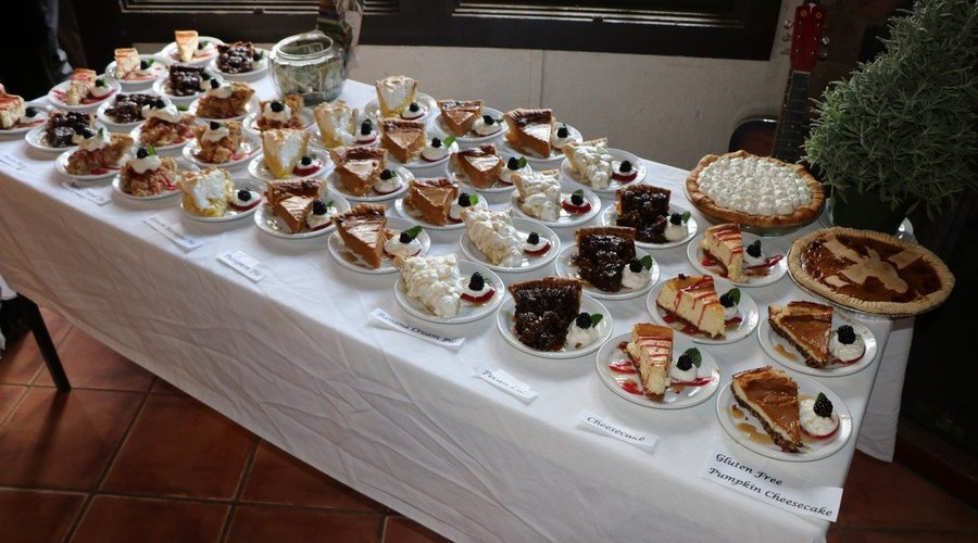 Selection of pies for our Christmas dinner desert. They were awesome!