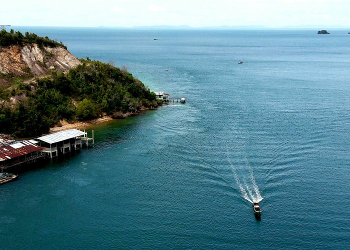 View around Barelang Bridge Batam