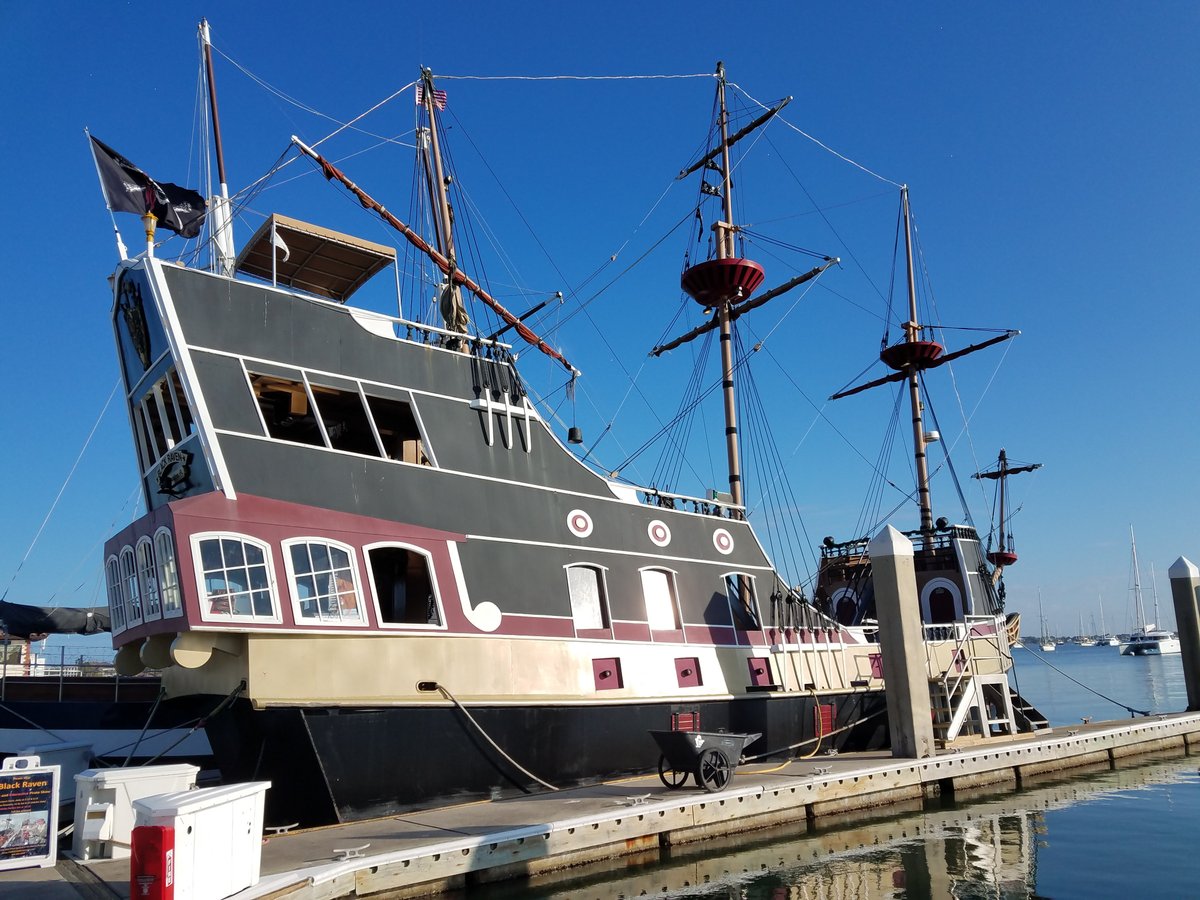 The Pirate Ship Black Raven 2024 - St Augustine